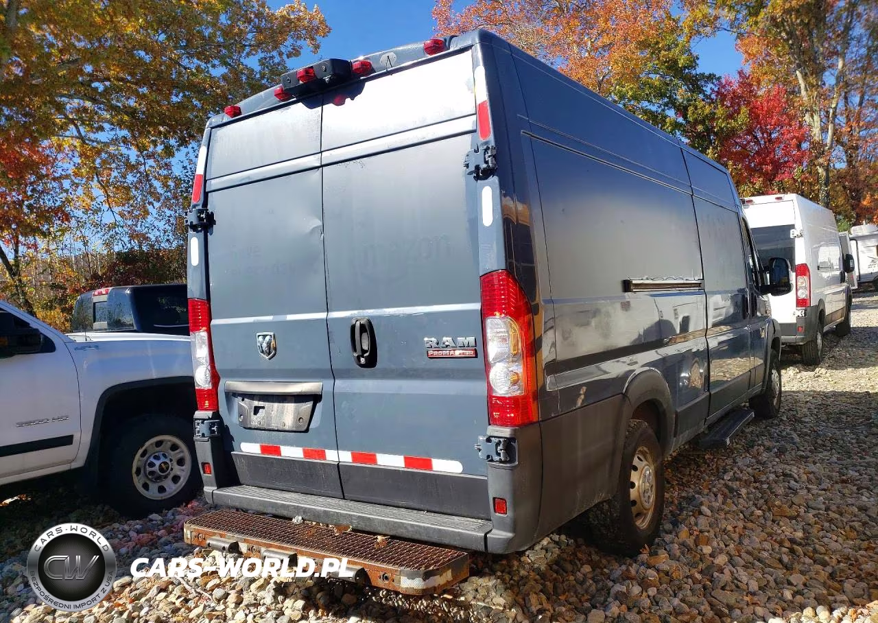 2021 Ram Promaster 3500 Delivery Van VIN:3C6MRVJG0ME536354 - 3