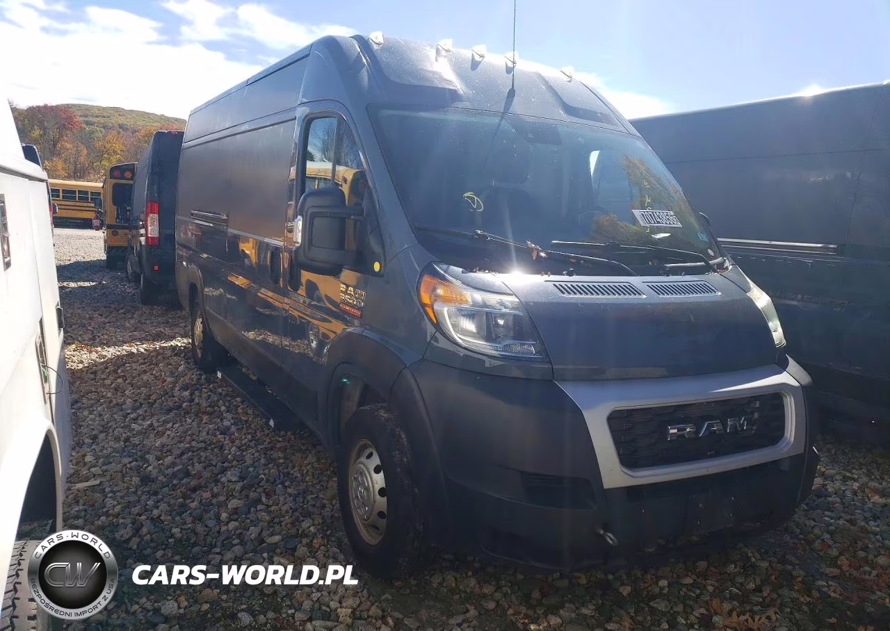 2021 Ram Promaster 3500 Delivery Van VIN:3C6MRVJG0ME536354 - 4