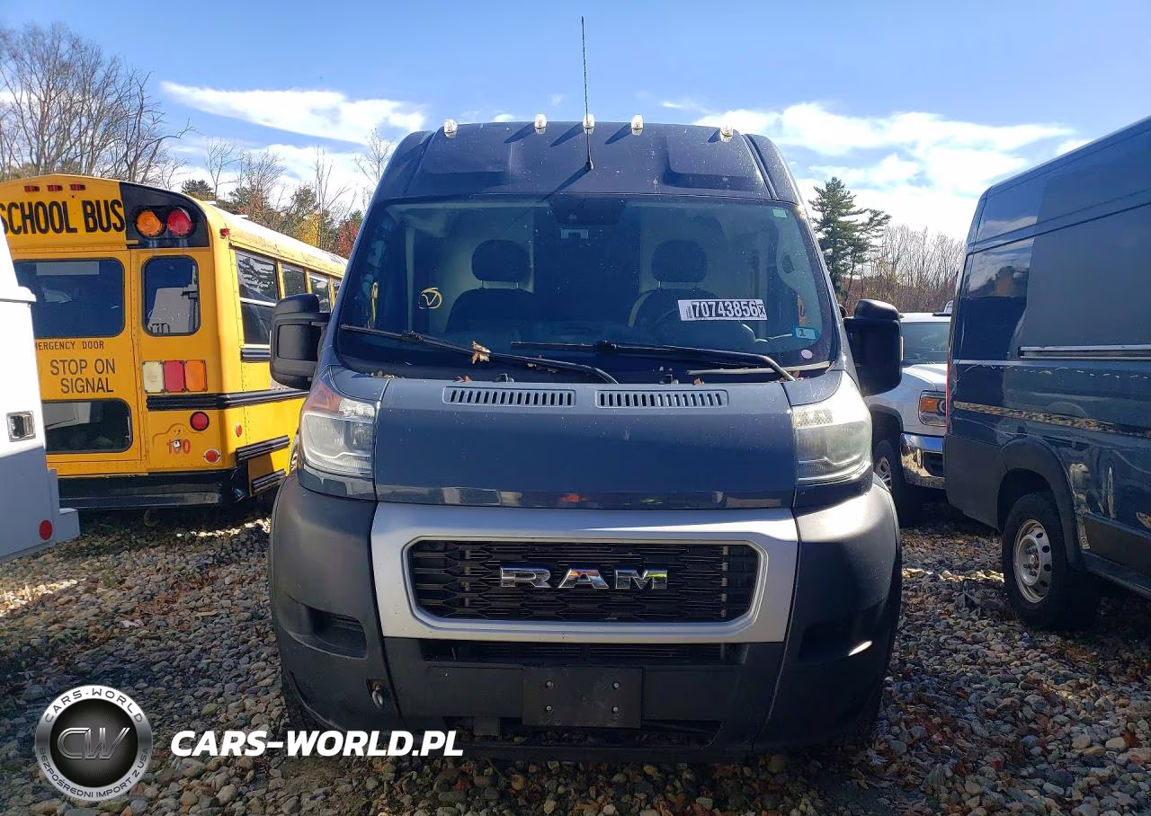 2021 Ram Promaster 3500 Delivery Van VIN:3C6MRVJG0ME536354 - 5