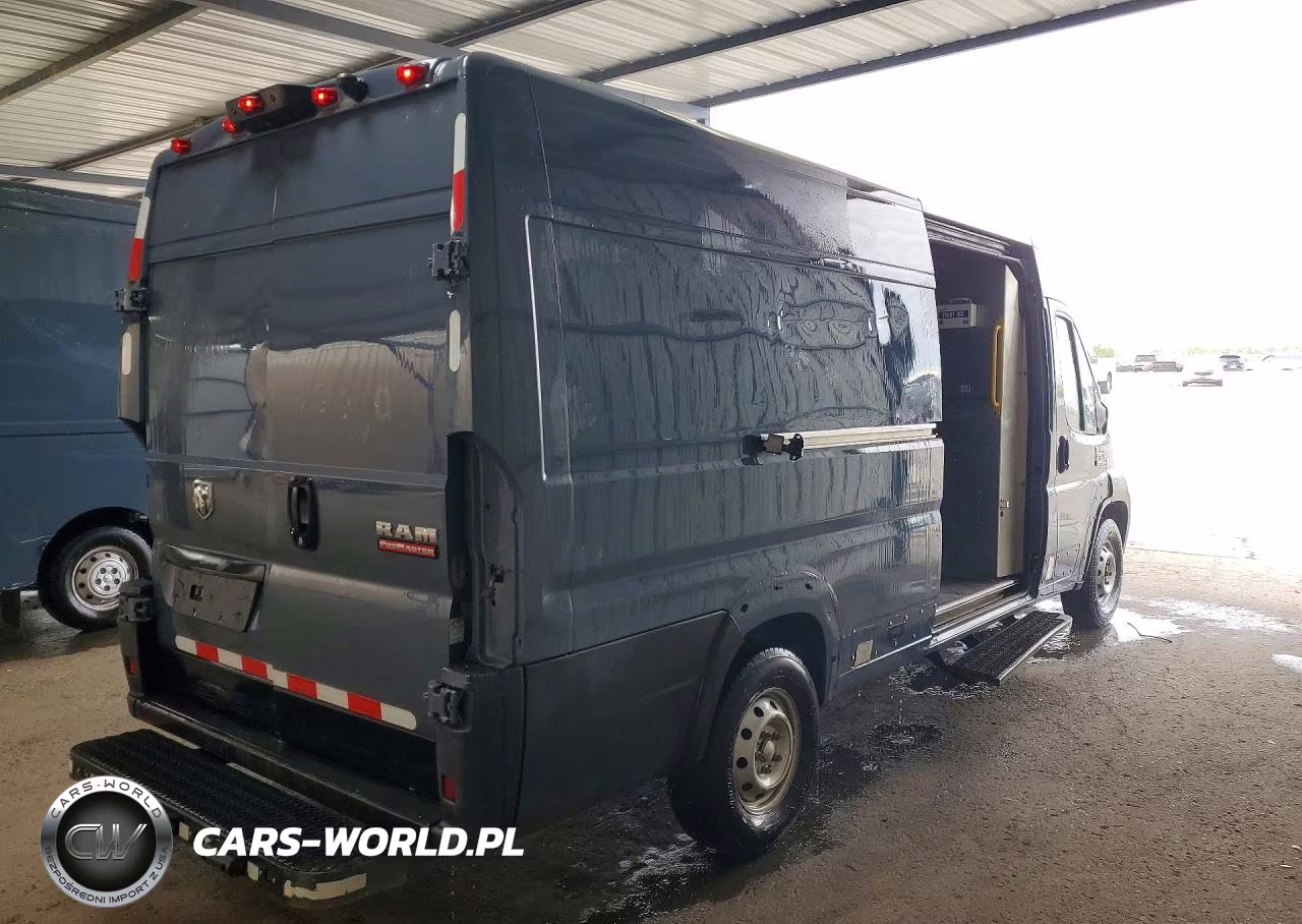 2021 Ram Promaster 3500 Delivery Van VIN:3C6MRVJG1ME536587 - 3