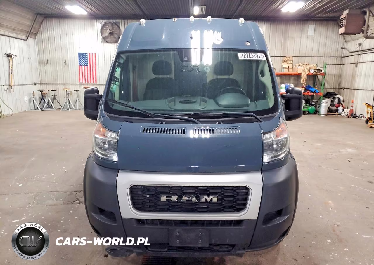 2021 Ram Promaster 3500 Delivery Van VIN:3C6MRVJGXME536698 - 5