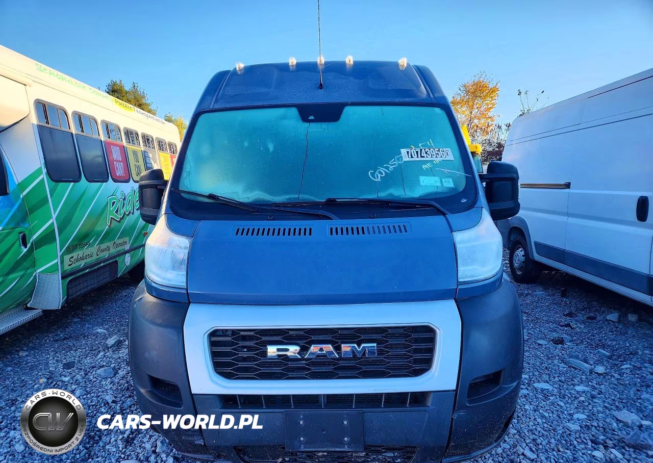 2021 Ram Promaster 3500 Delivery Van VIN:3C6MRVJG8ME541415 - 5