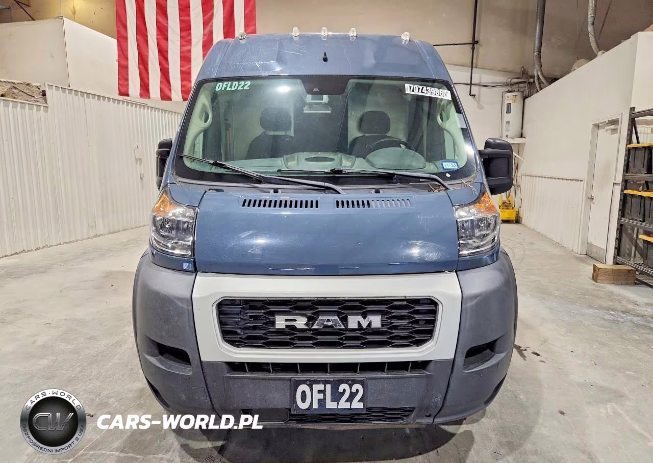 2021 Ram Promaster 3500 Delivery Van VIN:3C6MRVJG9ME587397 - 5