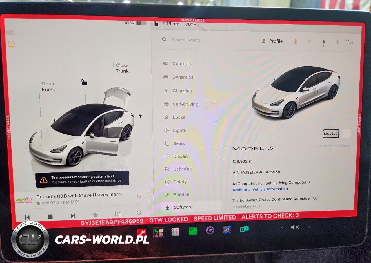2023 Tesla Model 3 VIN:5YJ3E1EA9PF436959 - 9