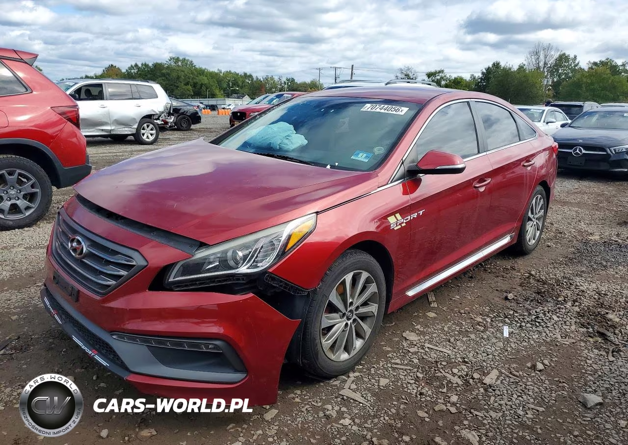 2016 Hyundai Sonata Sport VIN:5NPE34AF4GH424639 - 1