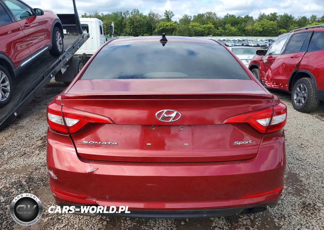 2016 Hyundai Sonata Sport VIN:5NPE34AF4GH424639 - 6