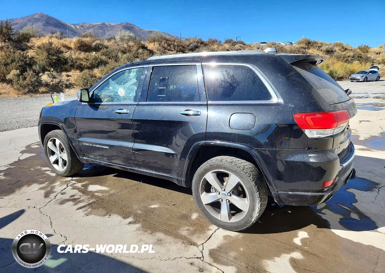 2014 Jeep Grand Cherokee Overland VIN:1C4RJFCG8EC384745 - 2