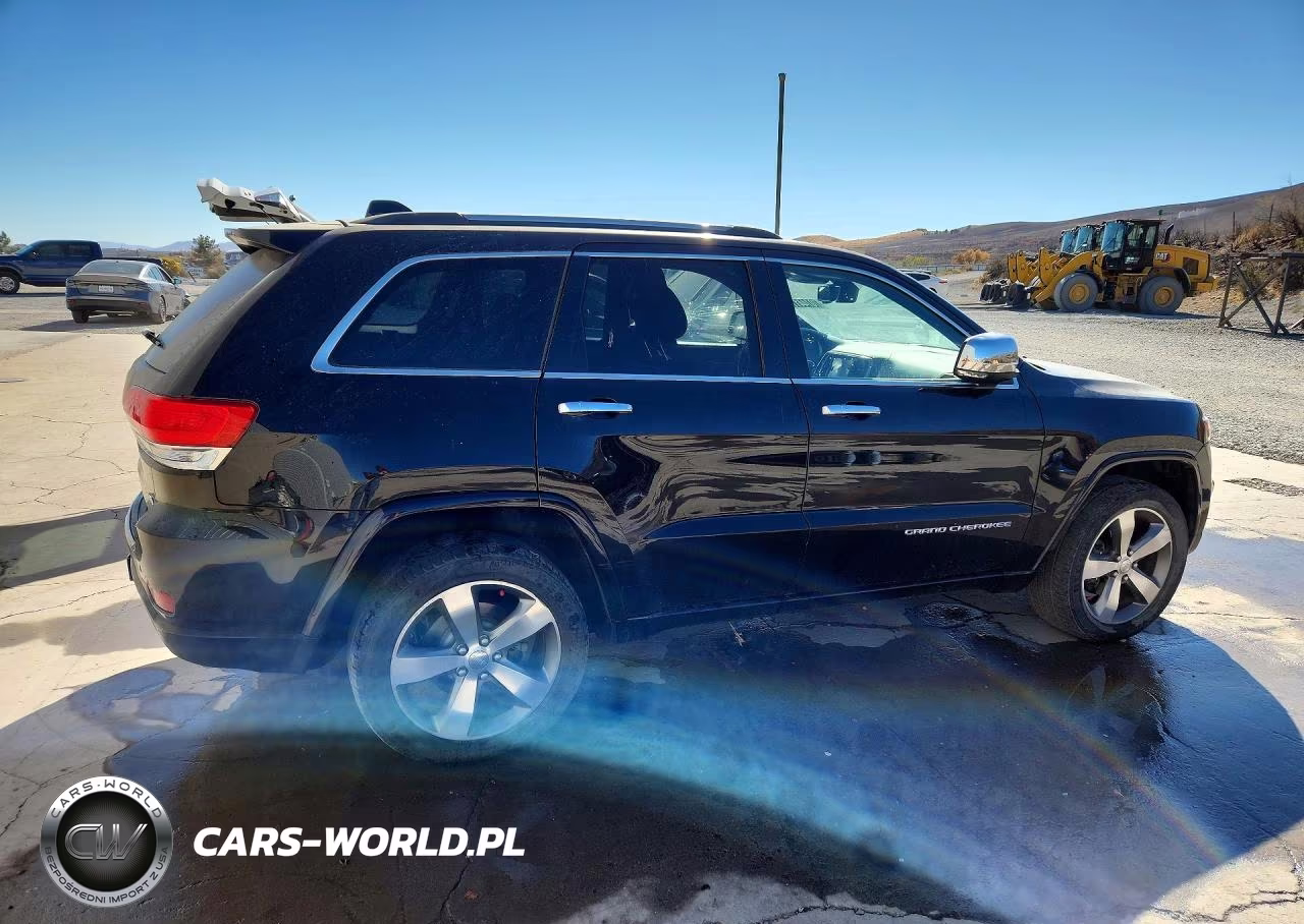 2014 Jeep Grand Cherokee Overland VIN:1C4RJFCG8EC384745 - 3