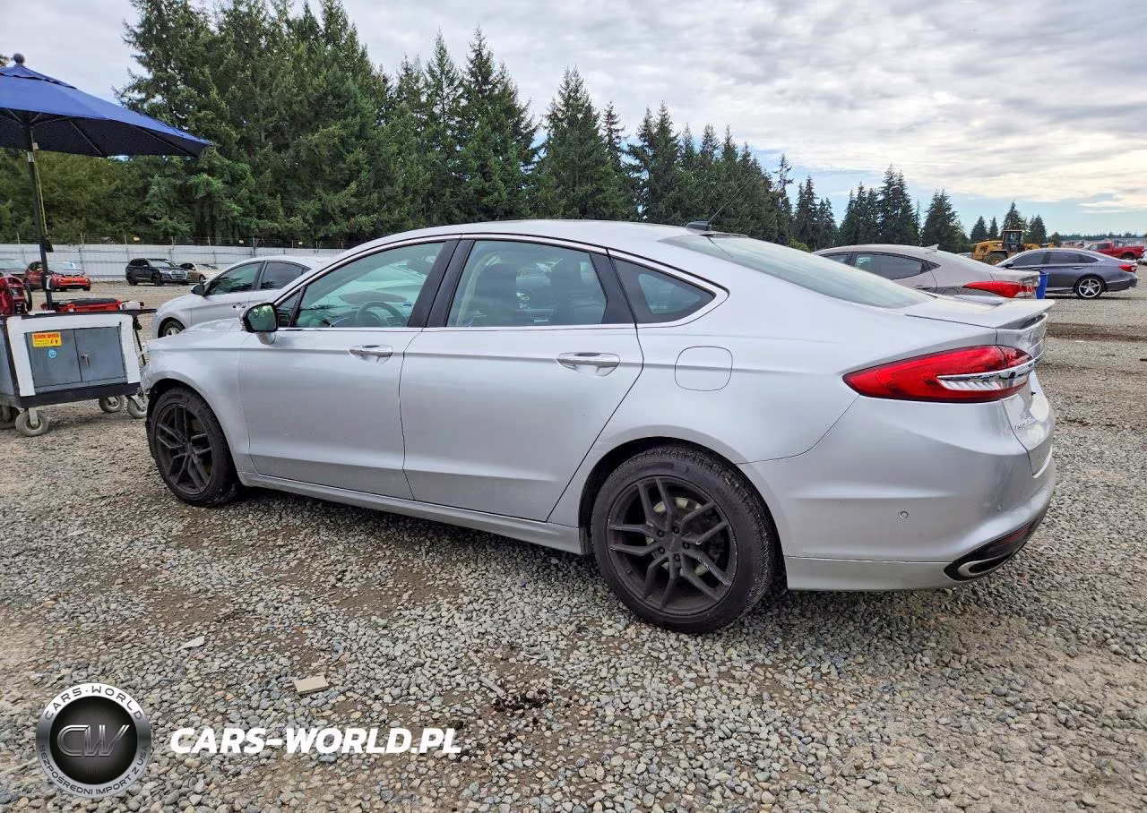 2017 Ford Fusion Titanium VIN:3FA6P0D92HR101010 - 2
