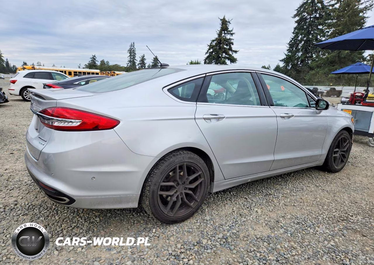 2017 Ford Fusion Titanium VIN:3FA6P0D92HR101010 - 3