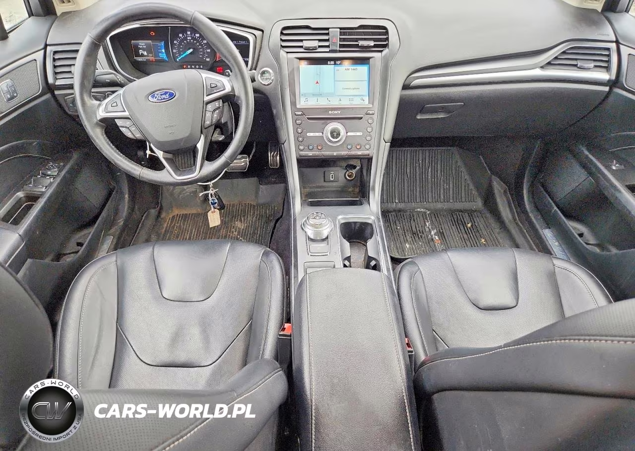 2017 Ford Fusion Titanium VIN:3FA6P0D92HR101010 - 8