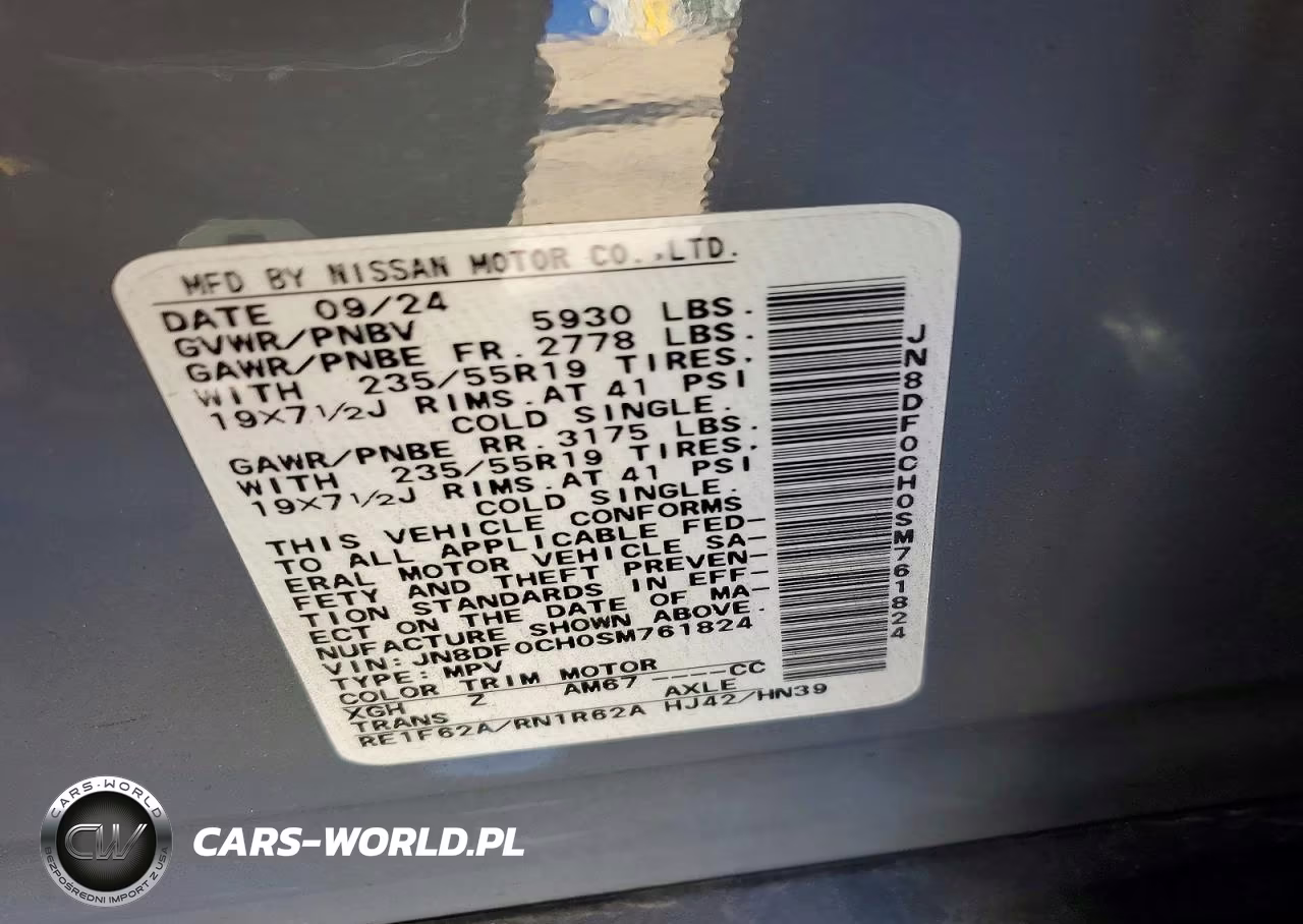 2025 Nissan Ariya Platinum + VIN:JN8DF0CH0SM761824 - 14