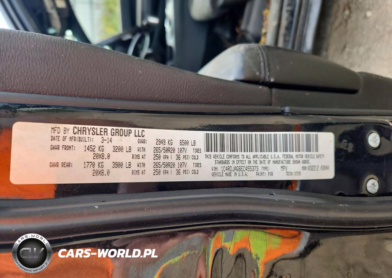 2014 Dodge Durango Sxt VIN:1C4RDJAG6EC455373 - 13