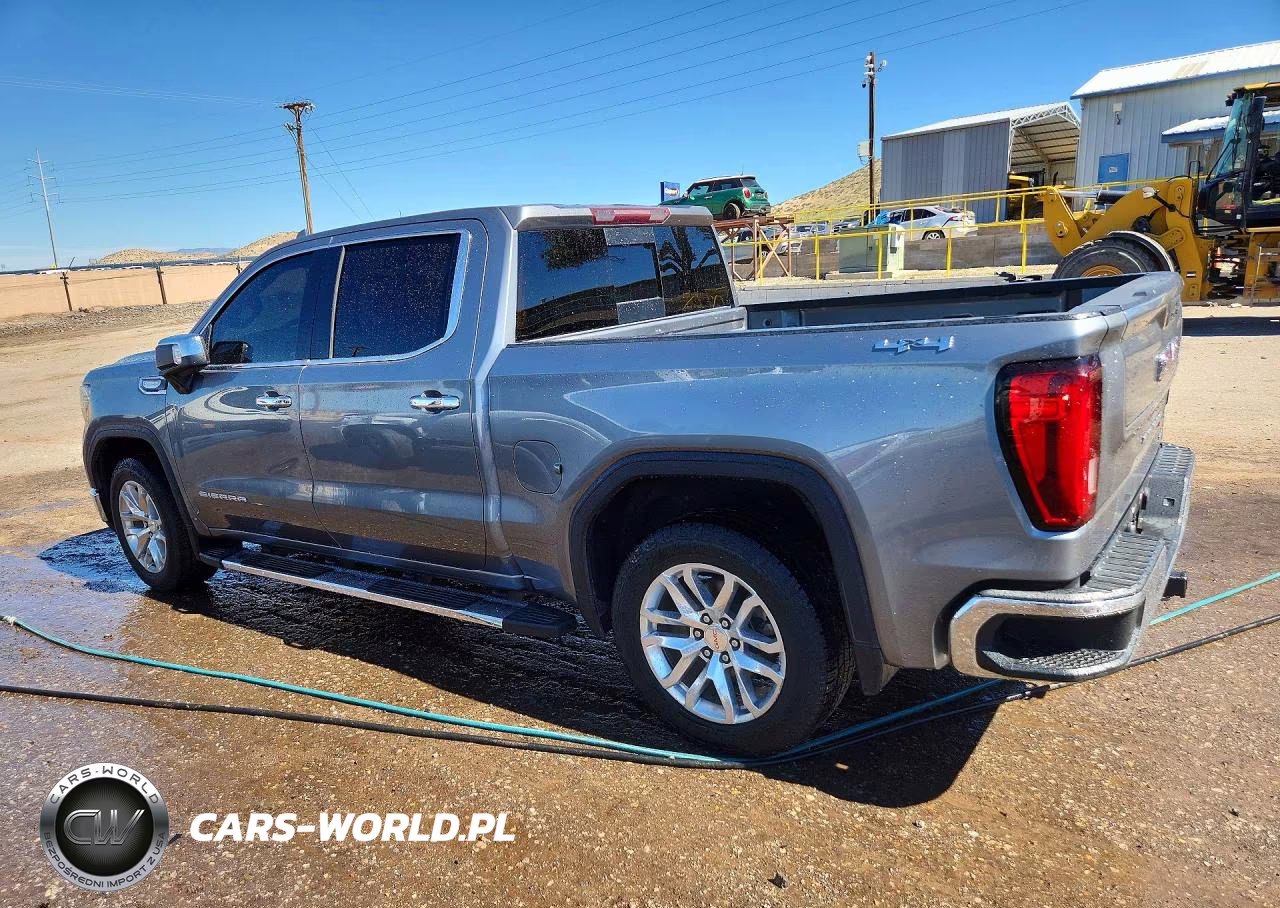2019 GMC Sierra K1500 Slt VIN:3GTU9DED7KG272649 - 2