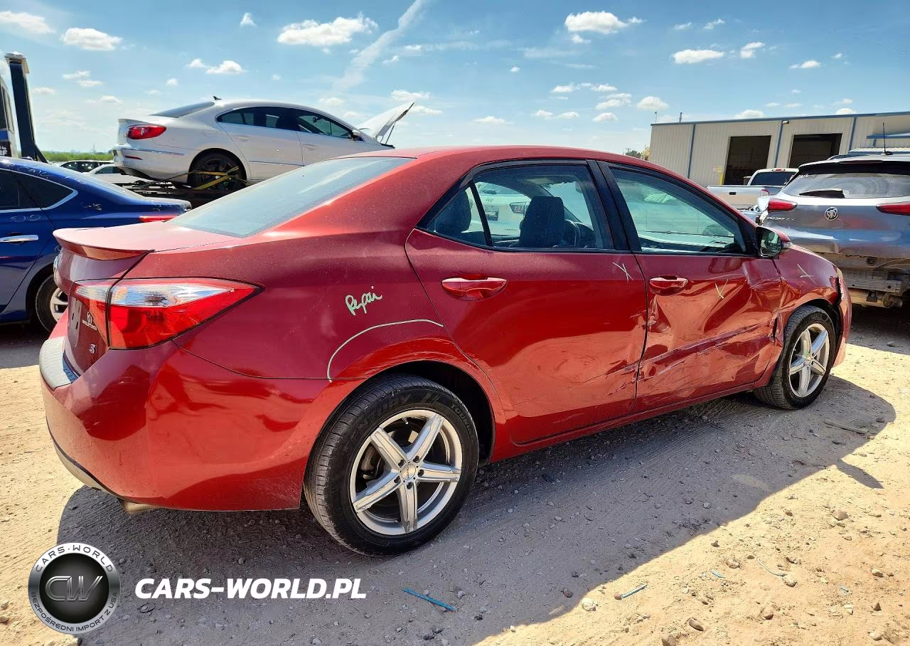 2015 Toyota Corolla S Plus VIN:5YFBURHEXFP285077 - 3
