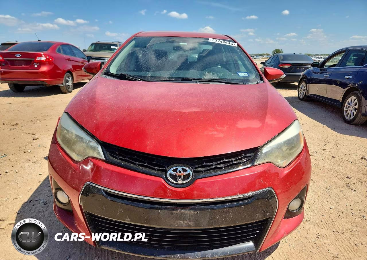 2015 Toyota Corolla S Plus VIN:5YFBURHEXFP285077 - 5
