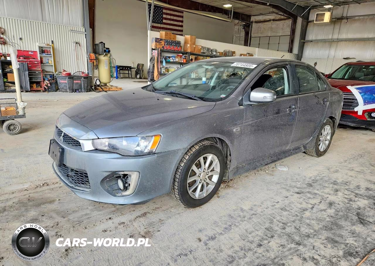 2016 Mitsubishi Lancer Es VIN:JA32U2FUXGU008076 - 1