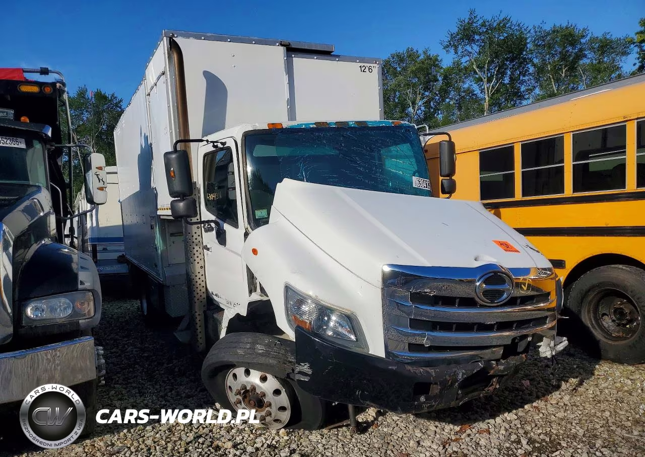 2018 Hino 258-268 Box Truck VIN:5PVNE8JP2J4S51419 - 4