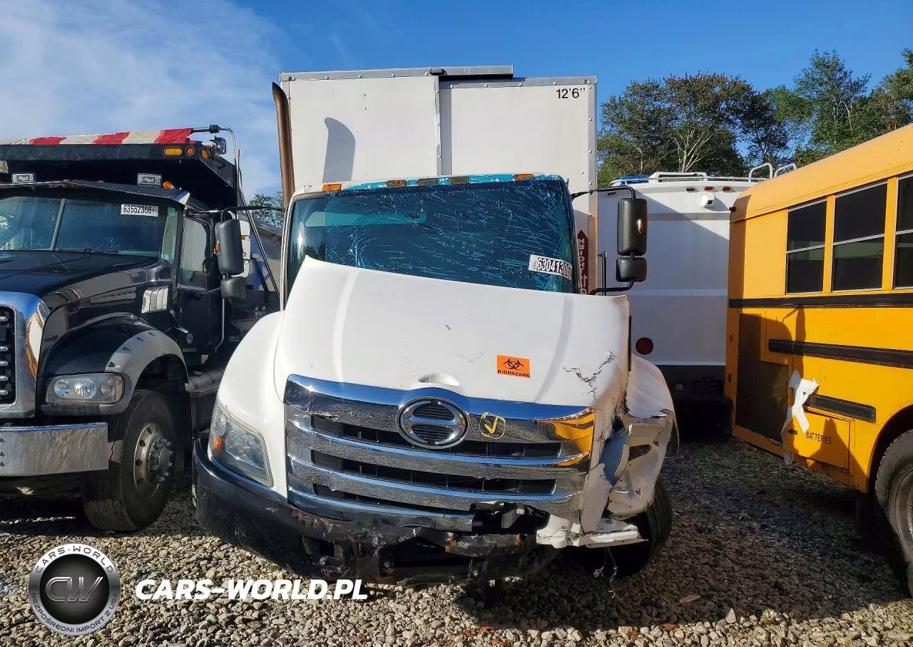 2018 Hino 258-268 Box Truck VIN:5PVNE8JP2J4S51419 - 5