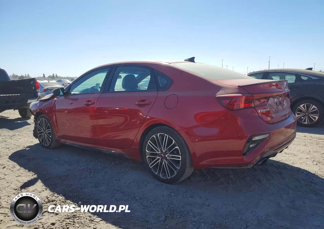 2021 Kia Forte Gt VIN:3KPF44AC3ME412408 - 2