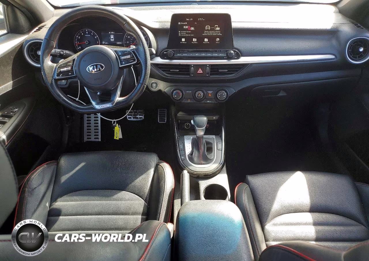 2021 Kia Forte Gt VIN:3KPF44AC3ME412408 - 8