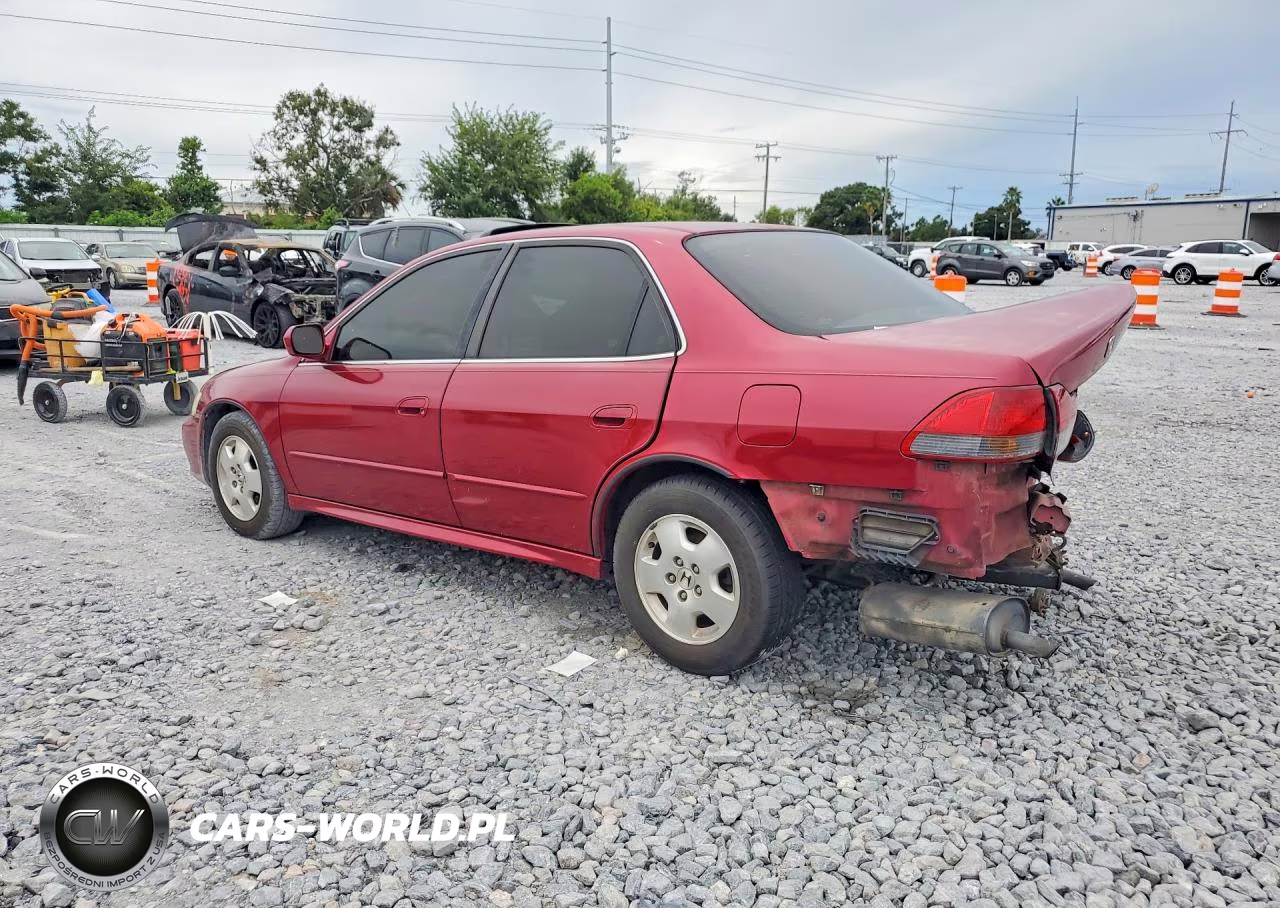 2001 Honda Accord Ex VIN:1HGCG165X1A072094 - 2