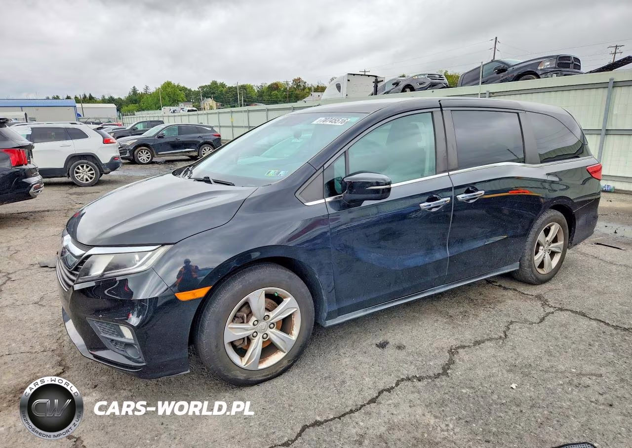 2018 Honda Odyssey Ex VIN:5FNRL6H5XJB033334 - 1