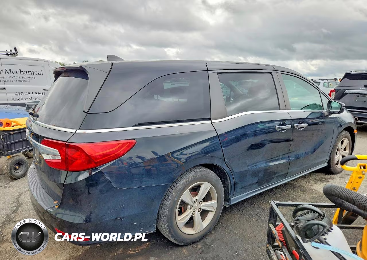 2018 Honda Odyssey Ex VIN:5FNRL6H5XJB033334 - 3