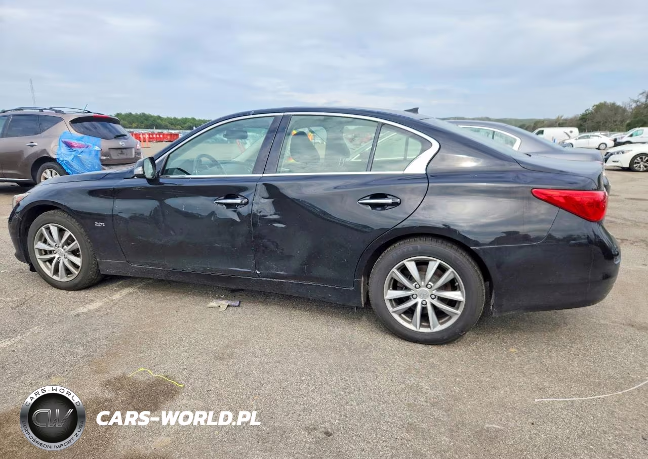 2017 Infiniti Q50 2.0T VIN:JN1CV7ARXHM681814 - 2