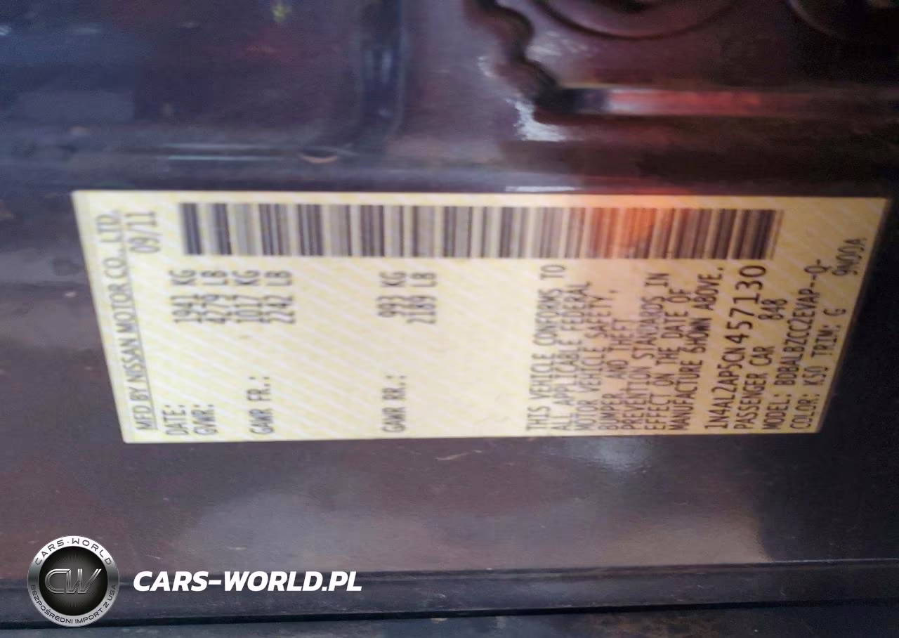 2012 Nissan Altima 2.5 VIN:1N4AL2AP5CN457130 - 12