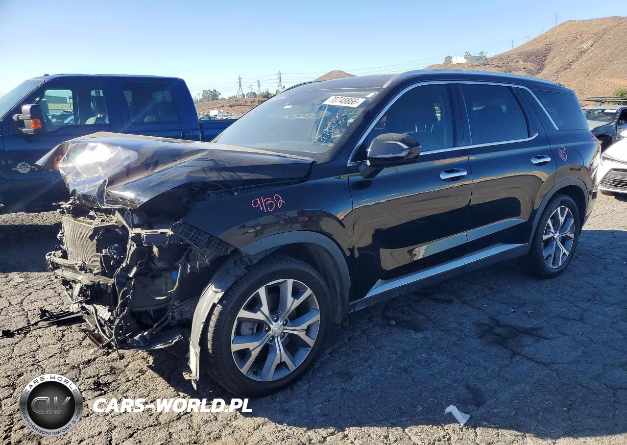 2021 Hyundai Palisade Sel VIN:KM8R44HE8MU316811 - 1