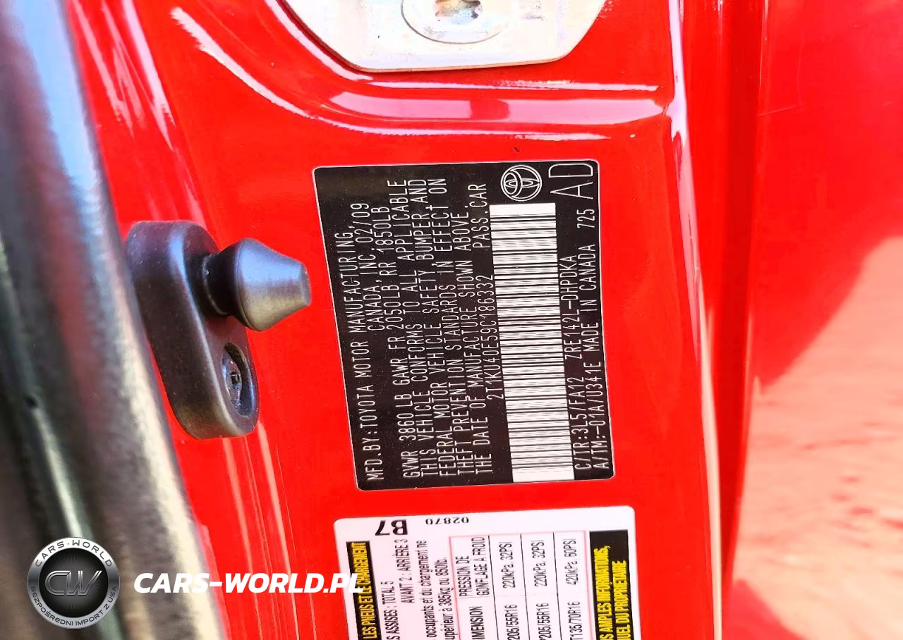 2009 Toyota Matrix Base VIN:2T1KU40E59C186332 - 13