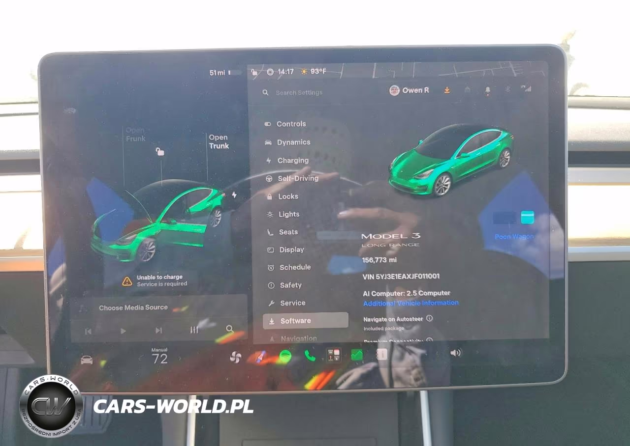 2018 Tesla Model 3 VIN:5YJ3E1EAXJF011001 - 9