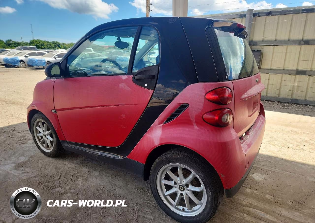 2009 Smart Fortwo Pure VIN:WMEEJ31X59K237974 - 2