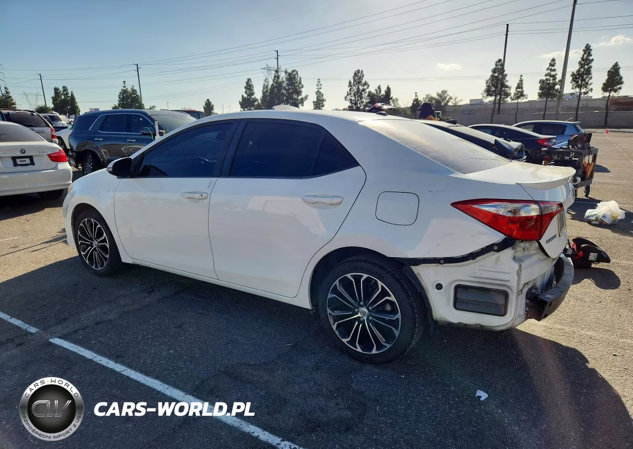 2014 Toyota Corolla S Plus VIN:5YFBURHE1EP004492 - 2