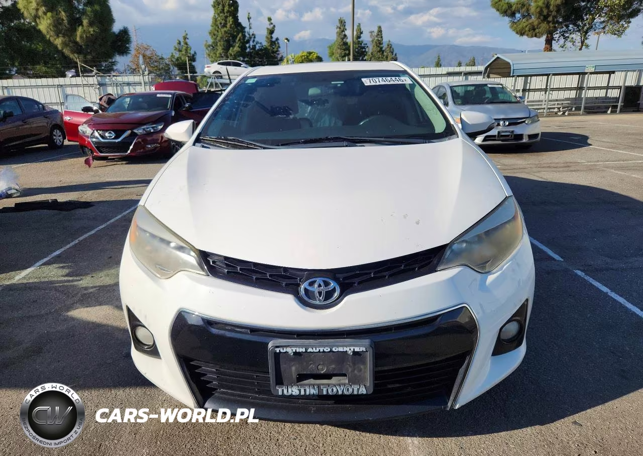 2014 Toyota Corolla S Plus VIN:5YFBURHE1EP004492 - 5