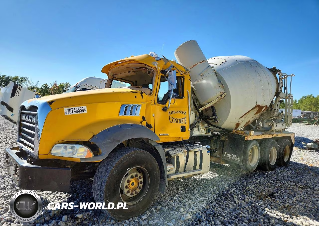 2021 Mack Granite Ready Mix Truck VIN:1M2GR2NC6MM001909 - 1