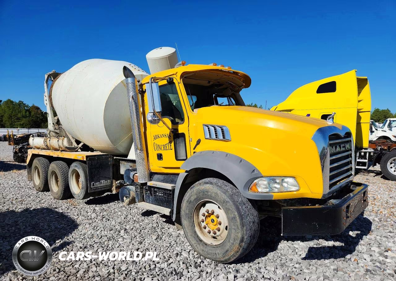 2021 Mack Granite Ready Mix Truck VIN:1M2GR2NC6MM001909 - 4