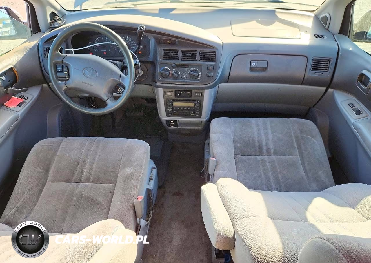 2000 Toyota Sienna Le VIN:4T3ZF13C2YU186679 - 8