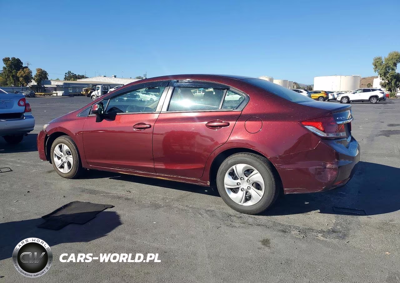 2013 Honda Civic Lx VIN:19XFB2F57DE241599 - 2