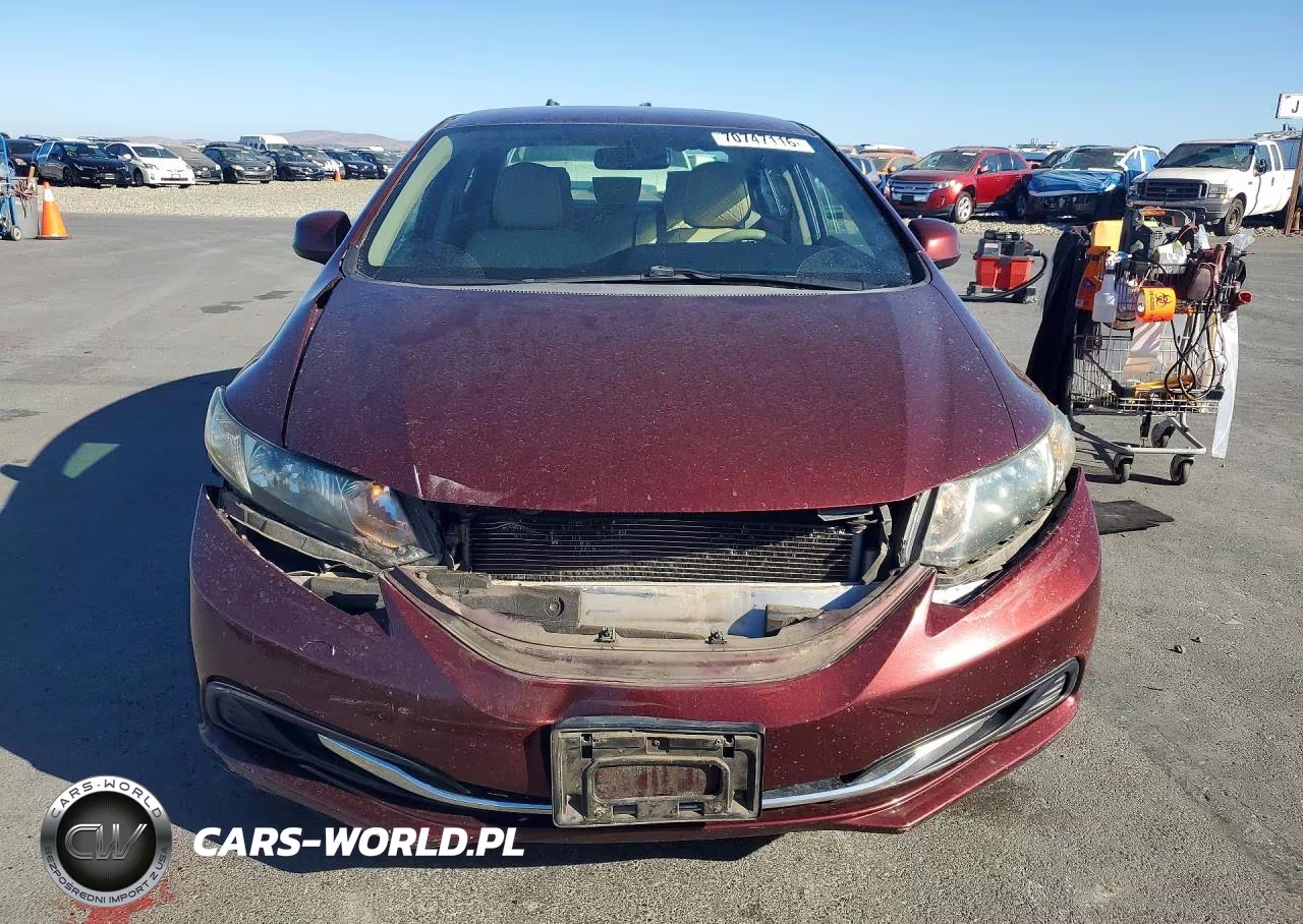 2013 Honda Civic Lx VIN:19XFB2F57DE241599 - 5
