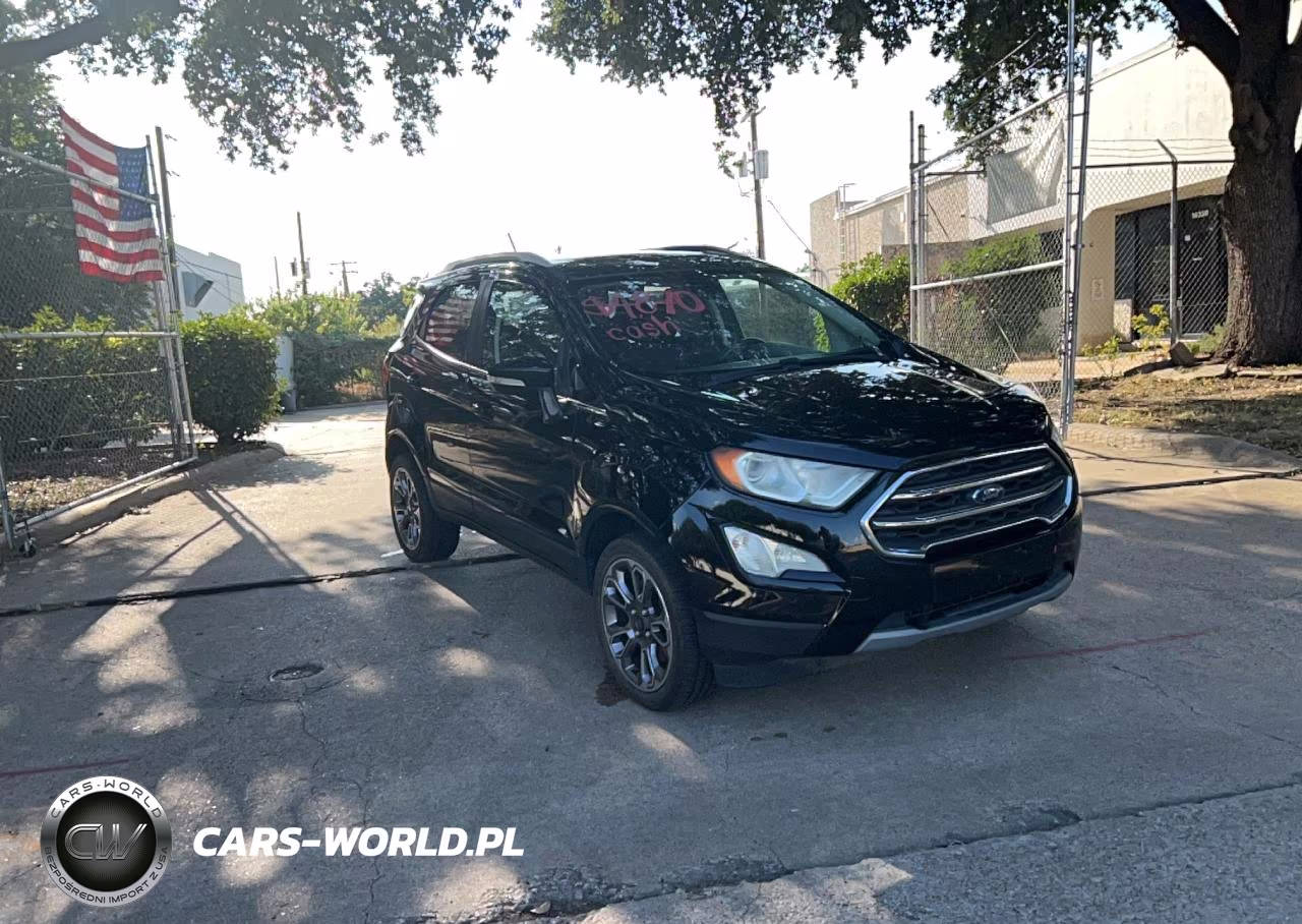 2018 Ford Ecosport Titanium VIN:MAJ6P1WL7JC169368 - 1