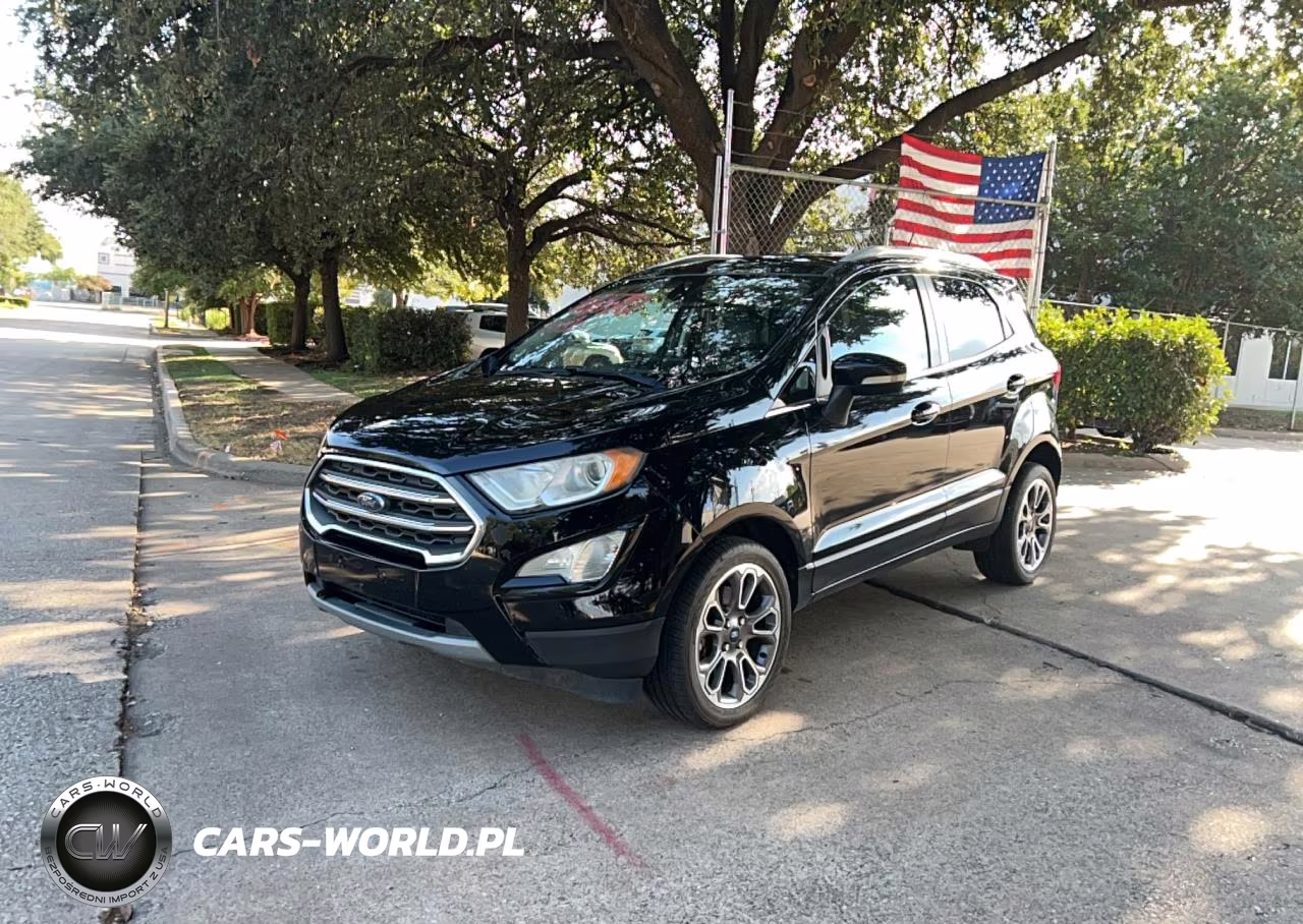 2018 Ford Ecosport Titanium VIN:MAJ6P1WL7JC169368 - 2