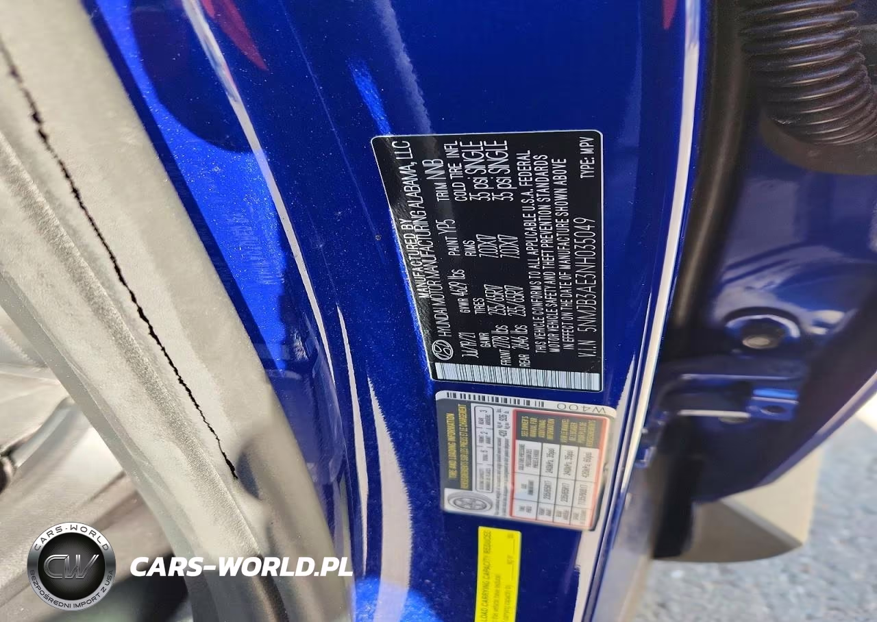 2022 Hyundai Tucson Sel VIN:5NMJB3AE3NH035049 - 13