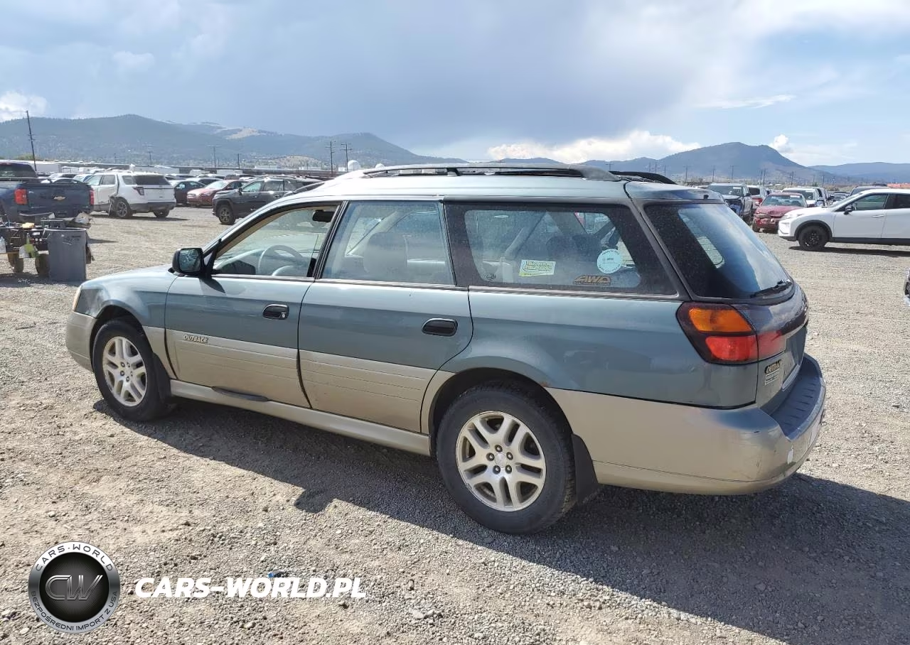 2000 Subaru Outback Ou VIN:4S3BH6654Y7670788 - 2