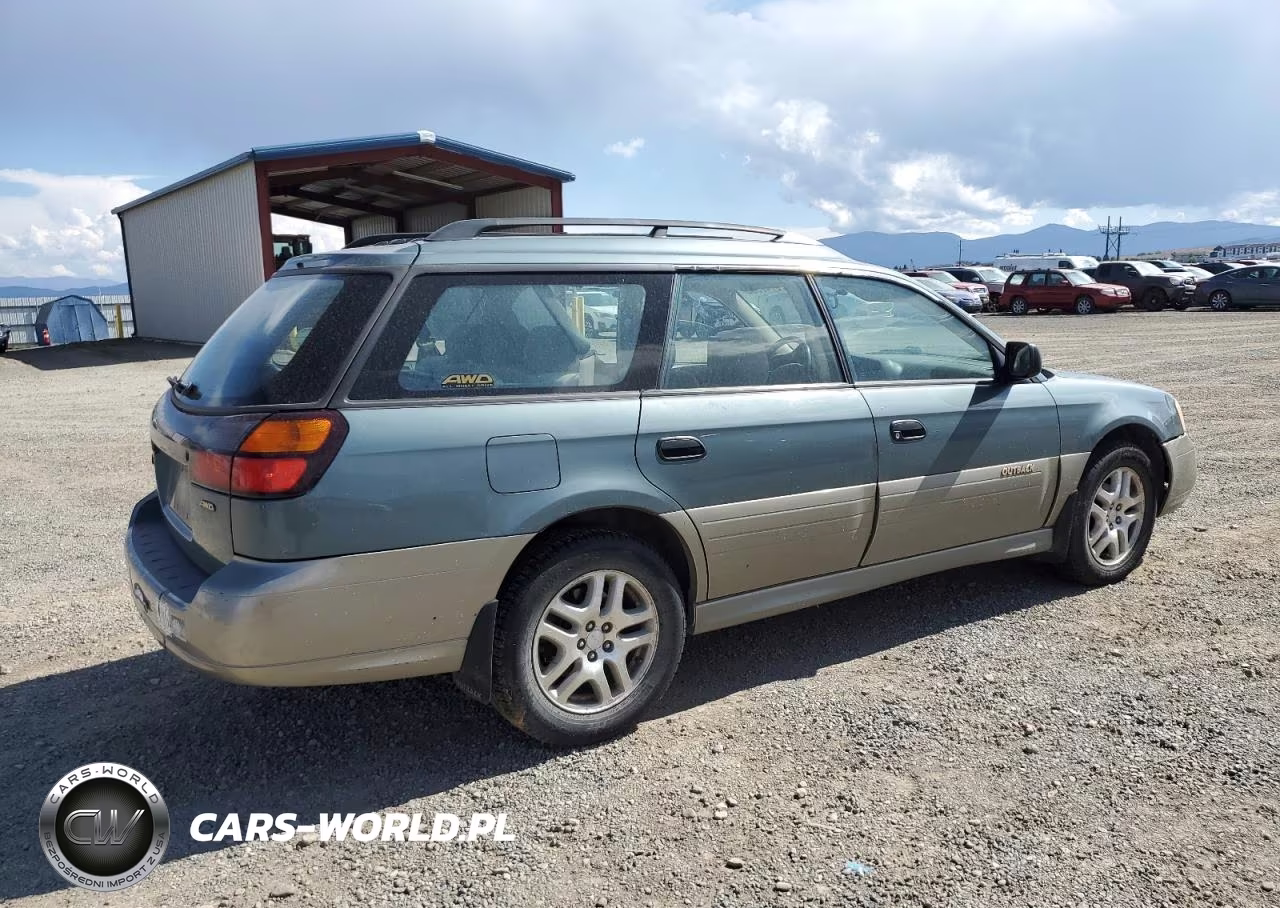 2000 Subaru Outback Ou VIN:4S3BH6654Y7670788 - 3