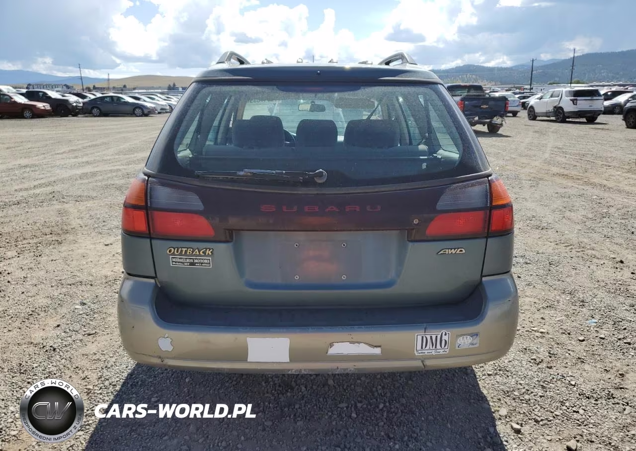 2000 Subaru Outback Ou VIN:4S3BH6654Y7670788 - 6