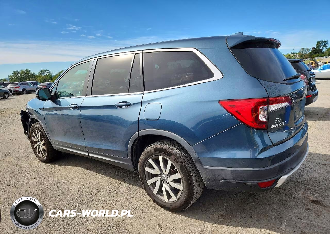 2021 Honda Pilot Exl VIN:5FNYF6H57MB103119 - 2