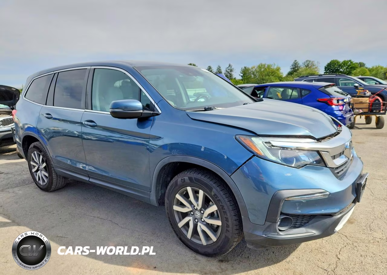 2021 Honda Pilot Exl VIN:5FNYF6H57MB103119 - 4