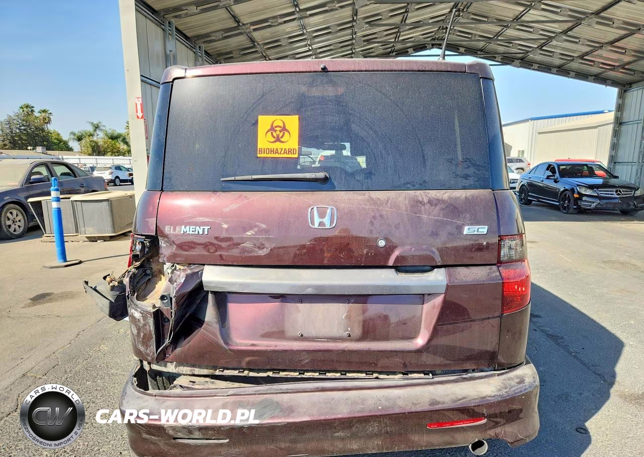 2009 Honda Element Sc VIN:5J6YH18919L002205 - 6